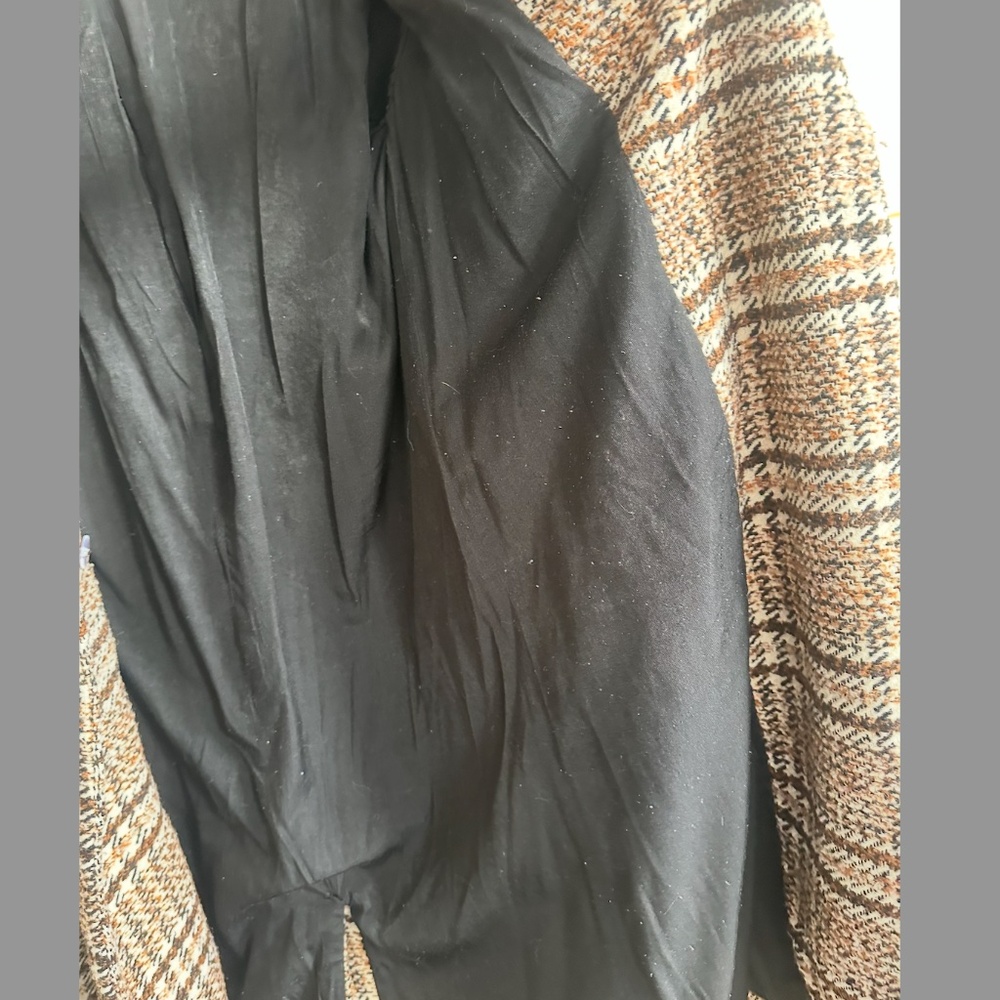 Free People, Plaid Coat, MSRP $ - Picture 6 of 11